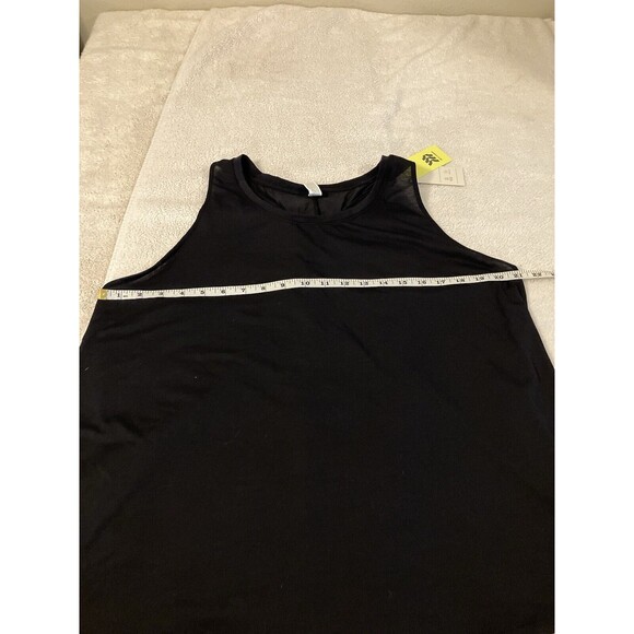 All in Motion Women's Size XXL Solid Black Racerback Essential Athletic Tank Top - Picture 5 of 10